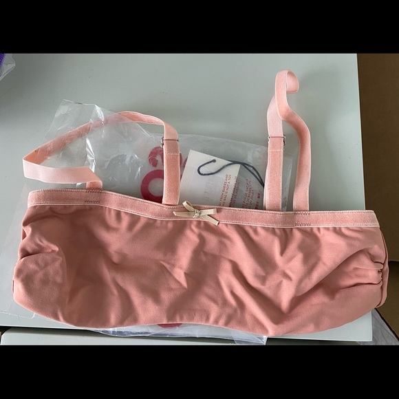 NWT solid and striped XS bikini top - Picture 2 of 3
